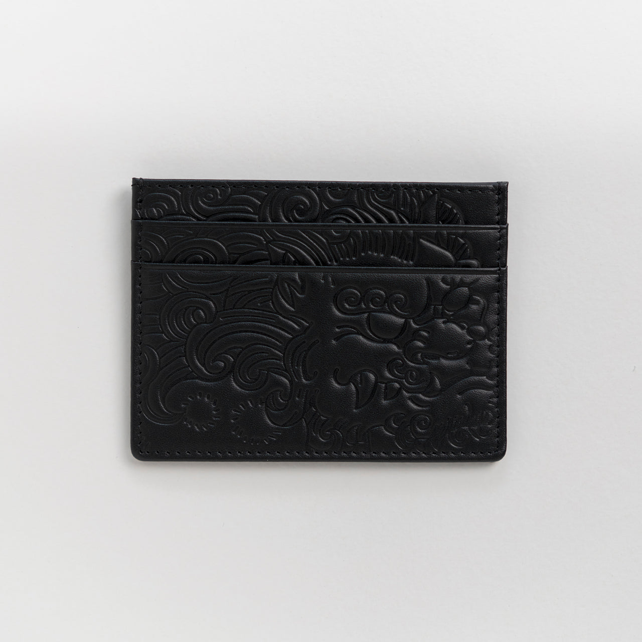 LEATHER CARDHOLDER BLACK
