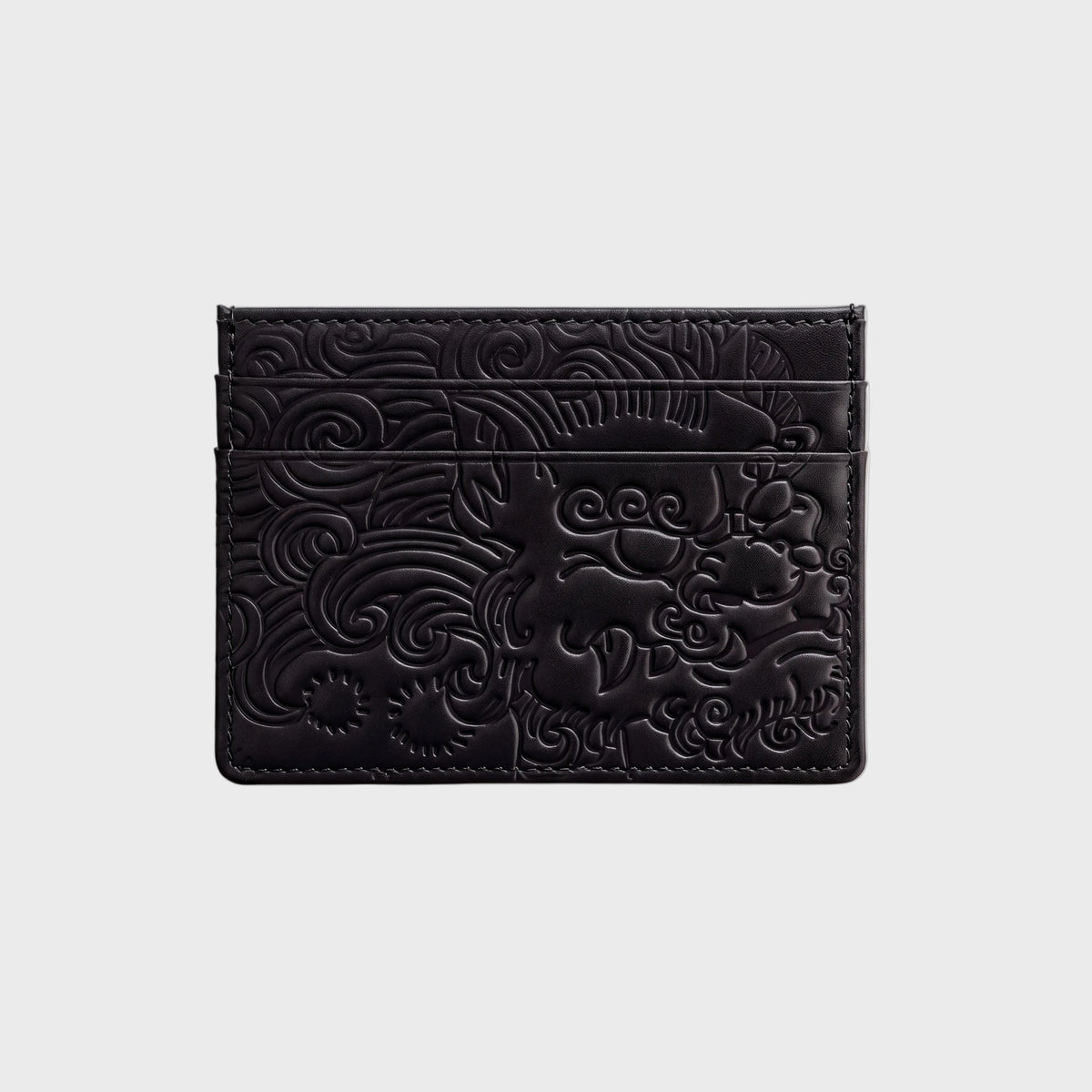 LEATHER CARDHOLDER BLACK