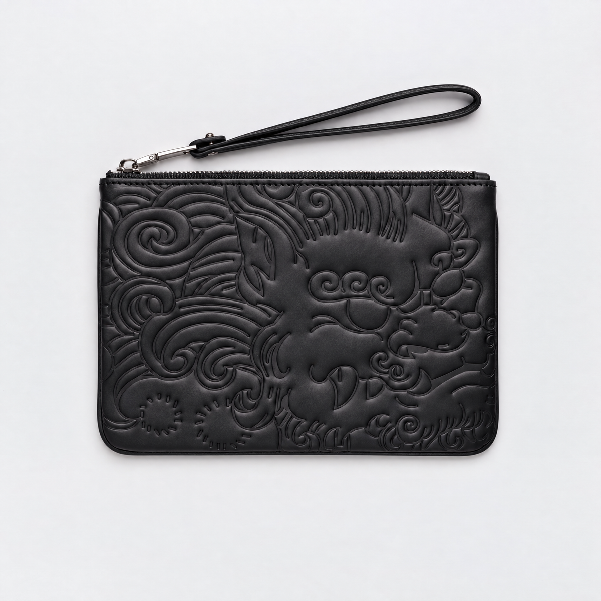 LEATHER POUCH PM BLACK